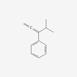 molecular formula C12H14 B13766740 (1-Isopropyl-propa-1,2-dienyl)-benzene CAS No. 57188-74-6