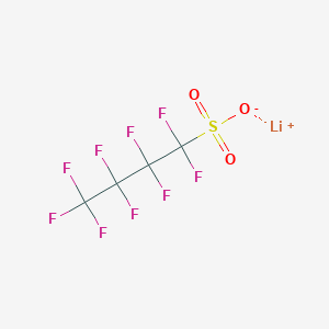 molecular formula C4F9LiO3S B137669 Lithium Nonafluoro-1-butanesulfonate CAS No. 131651-65-5