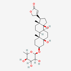 molecular formula C29H44O9 B13766944 Ledienosid [German] CAS No. 88195-69-1
