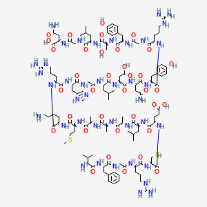 molecular formula C125H196N40O36S2 B13767233 Lysozyme chloride CAS No. 9066-59-5
