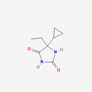 5-Cyclopropyl-5-ethylimidazolidine-2,4-dione