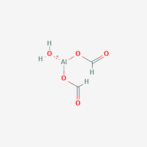 molecular formula C2H4AlO5 B13767376 Hydroxyaluminium diformate CAS No. 51575-25-8