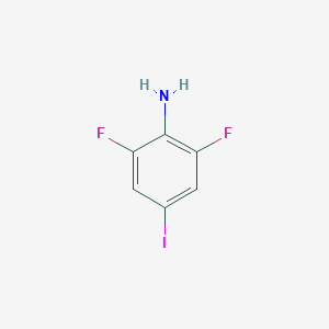 molecular formula C6H4F2IN B137674 2,6-Difluoro-4-iodoaniline CAS No. 141743-49-9