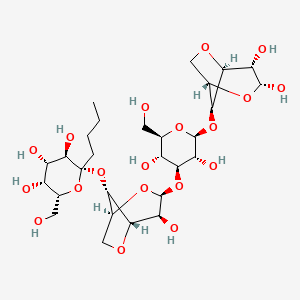 molecular formula C28H46O19 B13767417 Butyl-agarose 