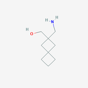 [2-(Aminomethyl)spiro[3.3]heptan-2-yl]methanol