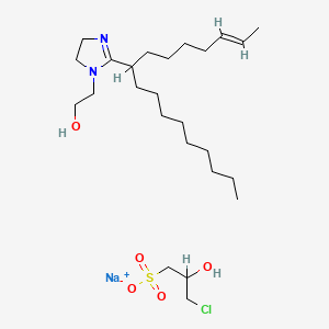 molecular formula C25H48ClN2NaO5S B13767585 Einecs 271-862-5 CAS No. 68610-38-8