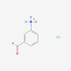 molecular formula C7H8ClNO B137676 3-Aminobenzaldehyde hydrochloride CAS No. 127248-99-1