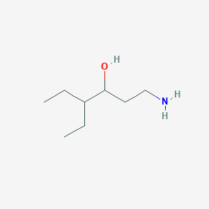 1-Amino-4-ethylhexan-3-ol