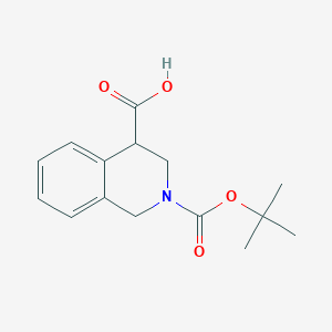 2-[(Tert-butoxy)carbonyl]-1,2,3,4-tetrahydroisoquinoline-4-carboxylic acid