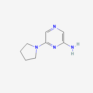 6-(Pyrrolidin-1-yl)pyrazin-2-amine