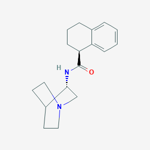 (S)-N-((S)-Quinuclidin-3-yl)-1,2,3,4-tetrahydronaphthalene-1-carboxamide