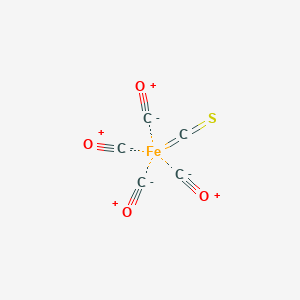 molecular formula C5FeO4S B13768094 Tetracarbonyl carbonothioyl iron CAS No. 66517-47-3