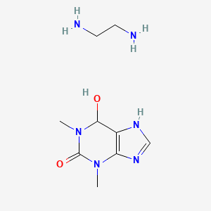molecular formula C9H18N6O2 B13768105 Aminodrox 