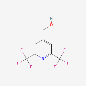 [2,6-Bis(trifluoromethyl)pyridin-4-yl]methanol