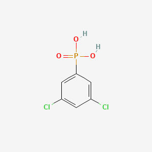 molecular formula C6H5Cl2O3P B13768133 (3,5-dichlorophenyl)phosphonic Acid 