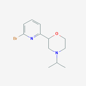 2-(6-Bromopyridin-2-yl)-4-isopropylmorpholine