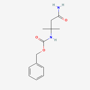 Benzyl 4-amino-2-methyl-4-oxobutan-2-ylcarbamate