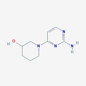 1-(2-Aminopyrimidin-4-yl)piperidin-3-ol