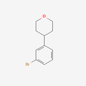 4-(3-Bromophenyl)tetrahydro-2h-pyran