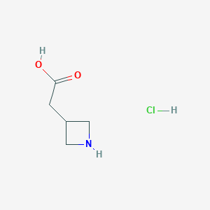 2-(Azetidin-3-yl)acetic acid hydrochloride