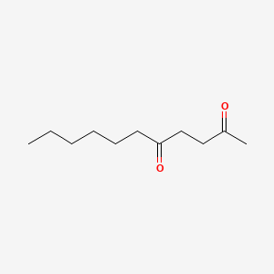 molecular formula C11H20O2 B13768415 Undecane-2,5-dione CAS No. 7018-92-0