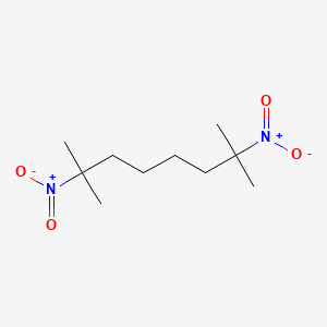 molecular formula C10H20N2O4 B13768421 2,7-Dimetyl-2,7-dinitrooctane 