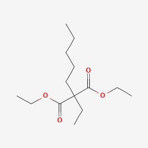 molecular formula C14H26O4 B13768471 Diethyl ethyl(pentyl)propanedioate CAS No. 5408-35-5