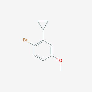 1-Bromo-2-cyclopropyl-4-methoxybenzene