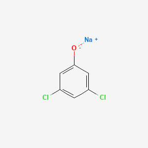 molecular formula C6H3Cl2NaO B13768673 Sodium 3,5-dichlorophenolate CAS No. 52214-59-2