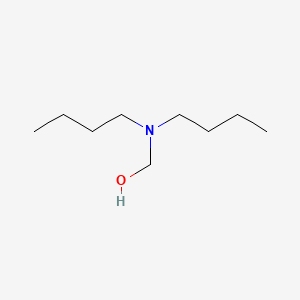 molecular formula C9H21NO B13768757 (Dibutylamino)methanol CAS No. 67953-77-9