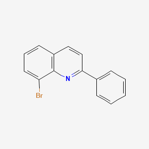 molecular formula C15H10BrN B1376883 8-Bromo-2-phenylquinoline CAS No. 871507-80-1
