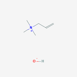 molecular formula C6H15NO B13768849 Trimethylallylammonium hydroxide CAS No. 503-34-4