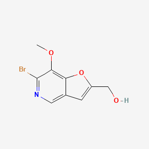 (6-Bromo-7-methoxyfuro[3,2-c]pyridin-2-yl)methanol