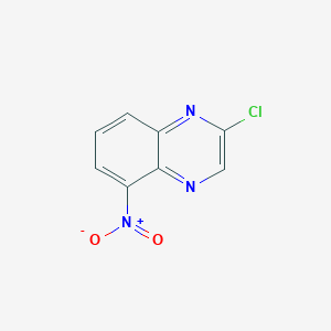 molecular formula C8H4ClN3O2 B1376913 2-Chloro-5-nitroquinoxaline CAS No. 55687-01-9