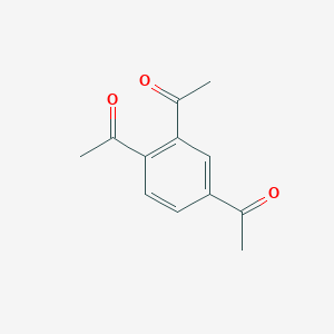 molecular formula C12H12O3 B13769155 1,2,4-Triacetylbenzene CAS No. 89725-66-6