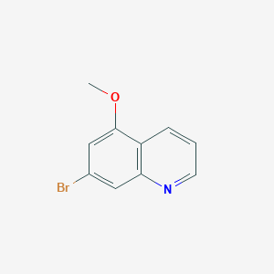 molecular formula C10H8BrNO B1376925 7-Bromo-5-methoxyquinoline CAS No. 1378860-76-4