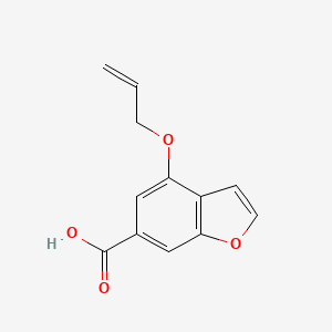 4-(Allyloxy)-1-benzofuran-6-carboxylic acid