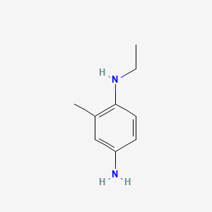 molecular formula C9H14N2 B13769308 N1-Ethyl-2-methylbenzene-1,4-diamine 