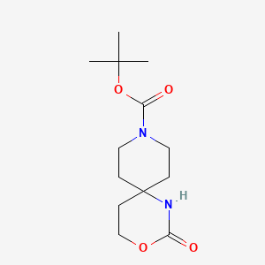 Tert-butyl 2-oxo-3-oxa-1,9-diazaspiro[5.5]undecane-9-carboxylate