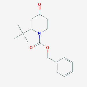 Benzyl 2-(tert-butyl)-4-oxopiperidine-1-carboxylate