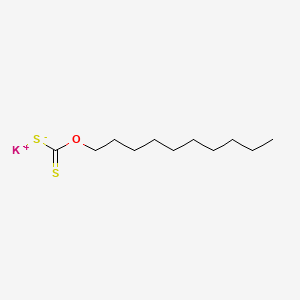 molecular formula C11H21KOS2 B13769393 Potassium decylxanthate CAS No. 7308-25-0