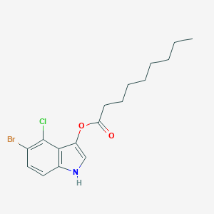 5-Bromo-4-chloro-1H-indol-3-yl nonanoate