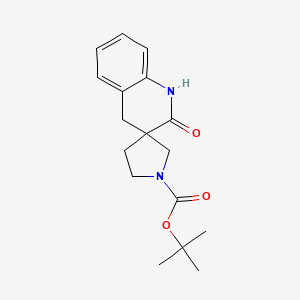 tert-Butyl 2'-oxo-2',4'-dihydro-1'H-spiro[pyrrolidine-3,3'-quinoline]-1-carboxylate
