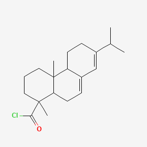 molecular formula C20H29ClO B13769504 Abieta-7,13-dien-18-oyl chloride CAS No. 56151-64-5