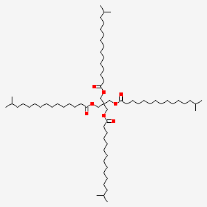molecular formula C69H132O8 B13769533 Pentaerythritol tetraisopalmitate CAS No. 68957-81-3