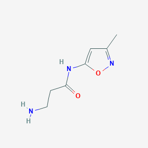 3-amino-N-(3-methylisoxazol-5-yl)propanamide