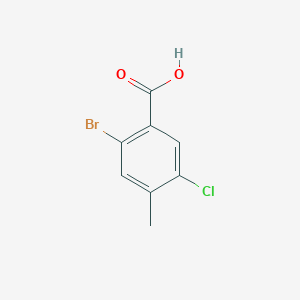 2-Bromo-5-chloro-4-methylbenzoic acid