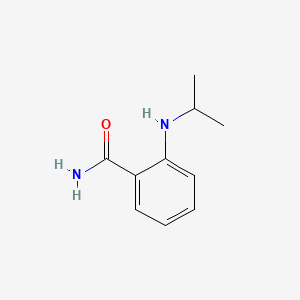 molecular formula C10H14N2O B13769681 o-(Isopropylamino)benzamide CAS No. 5363-32-6