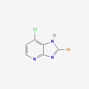 2-Bromo-7-chloro-3H-imidazo[4,5-b]pyridine