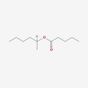 molecular formula C11H22O2 B13769727 Hexan-2-yl pentanoate CAS No. 7150-92-7